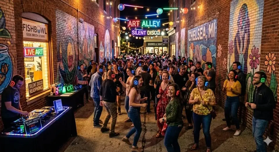 SILENT DISCO at Sounds & Sights on Thursday Nights