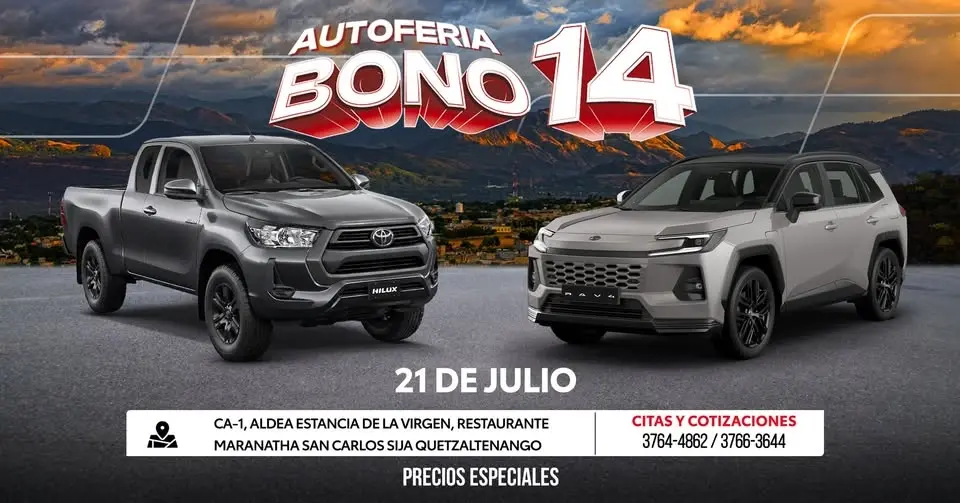 AUTO FERIA BONO 14 ESTANCIA DE LA VIRGEN
