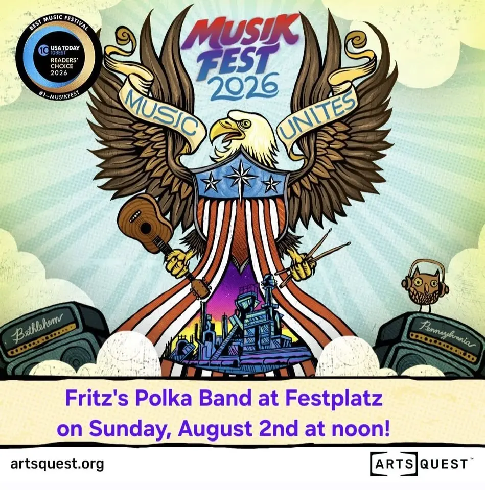 Fritz's Polka Band at Musikfest - 8/2/26