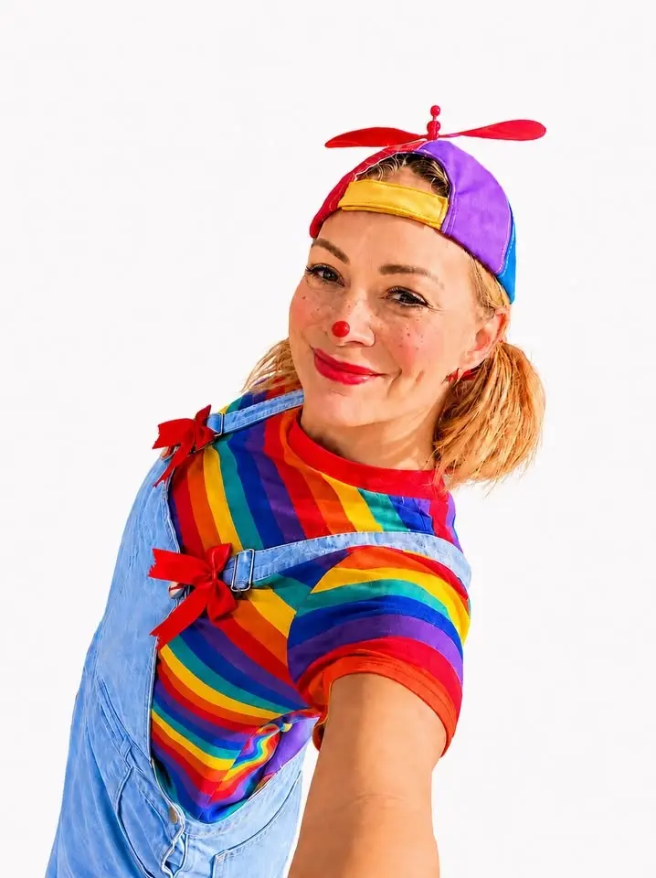 Bus och skoj med Pippi Clown