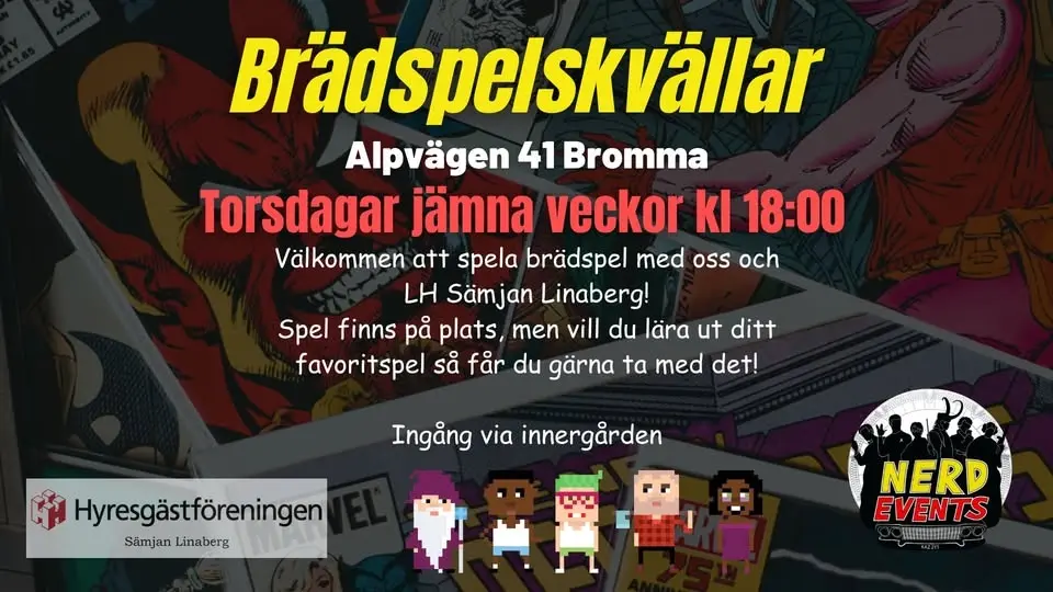 Brädspelskvällar