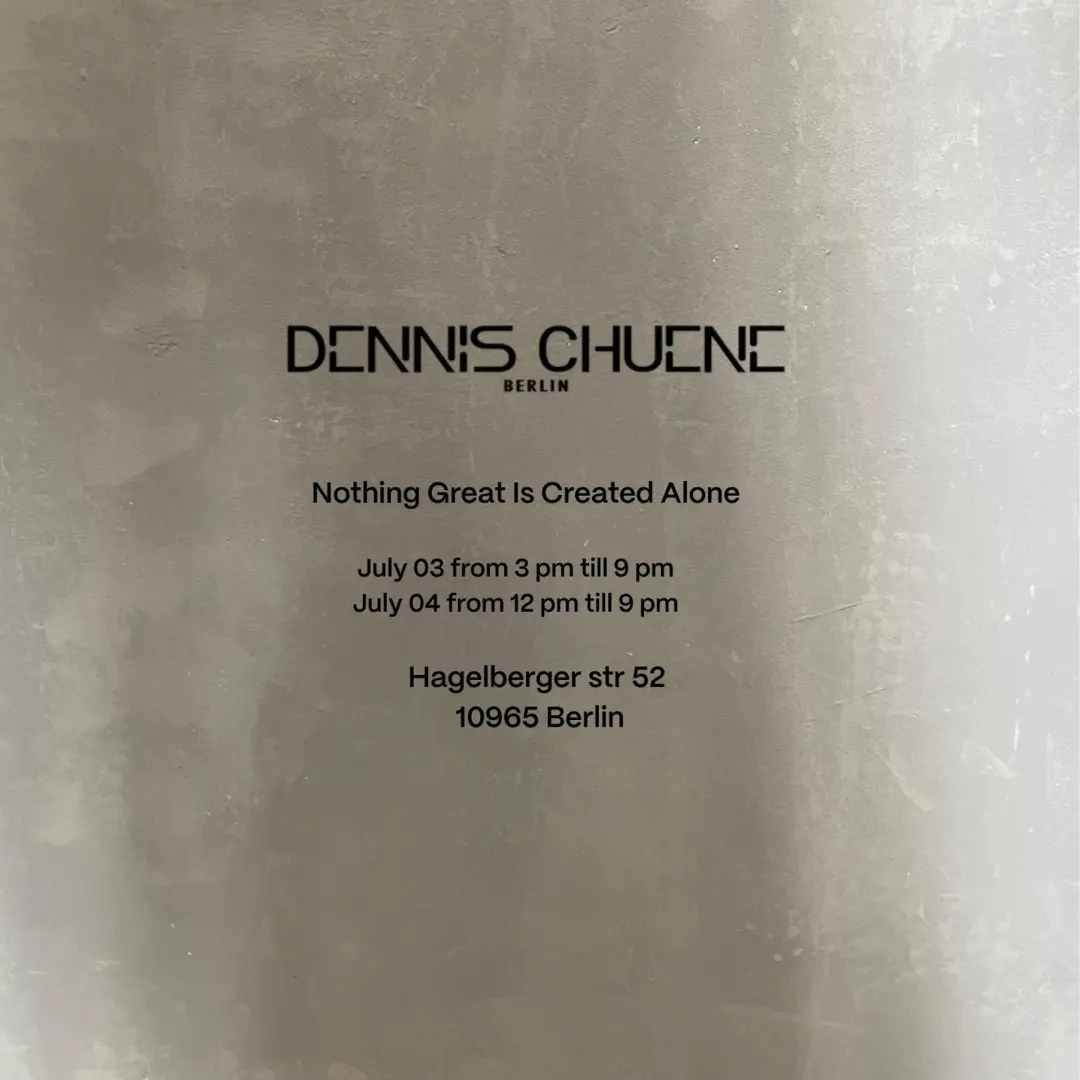 Nothing Great Is Built alone by Dennis Chuene