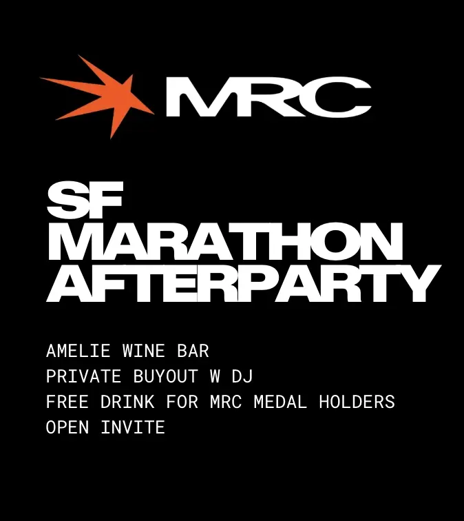MRC x SF Marathon Afterparty @ Amelie