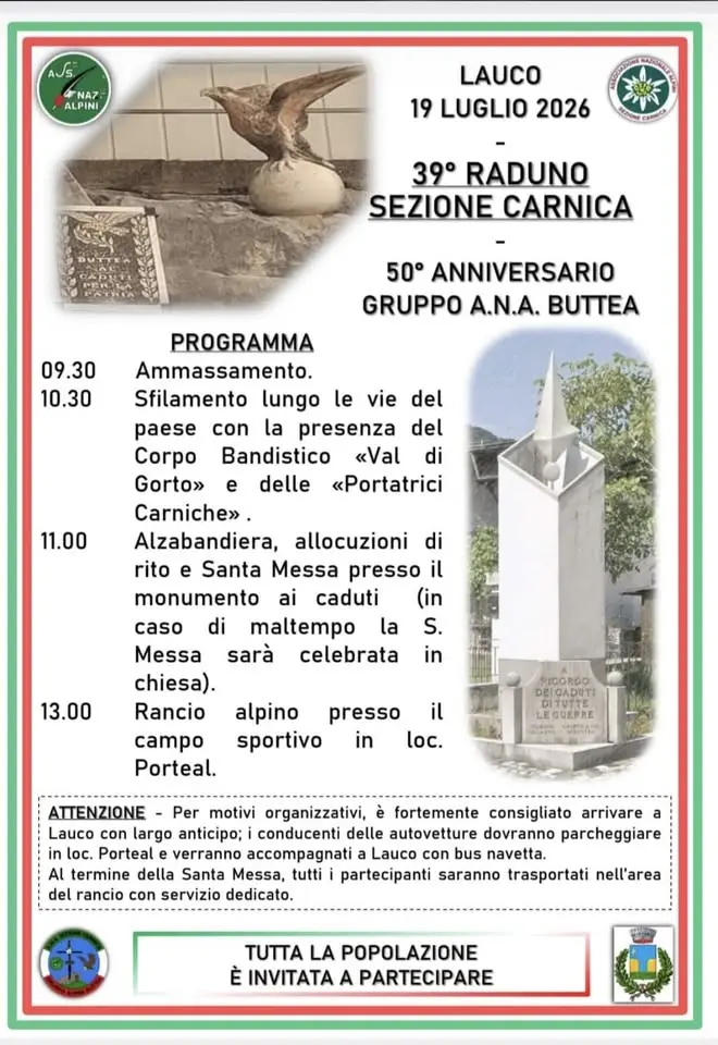 39º RADUNO SEZIONE CARNICA