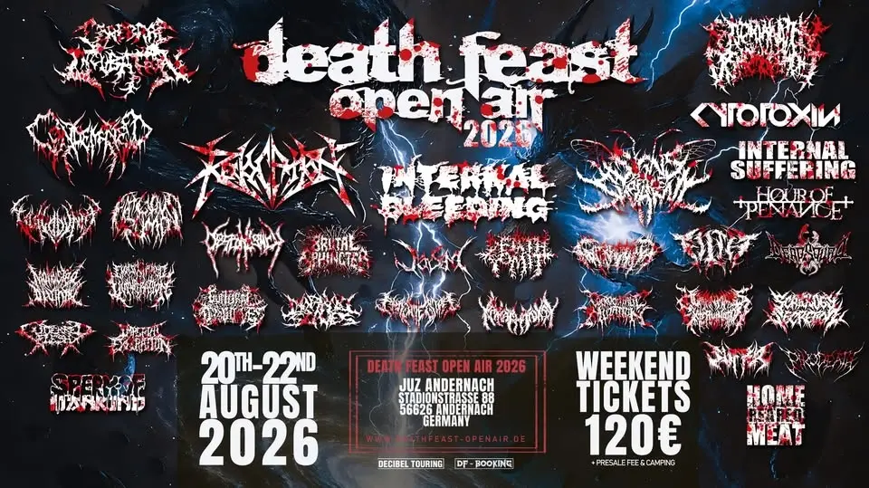 DEATHFEAST OPEN AIR 2026 - OFFICIAL EVENT
