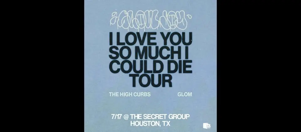 Slow Joy - I Love You So Much I Could Die Tour