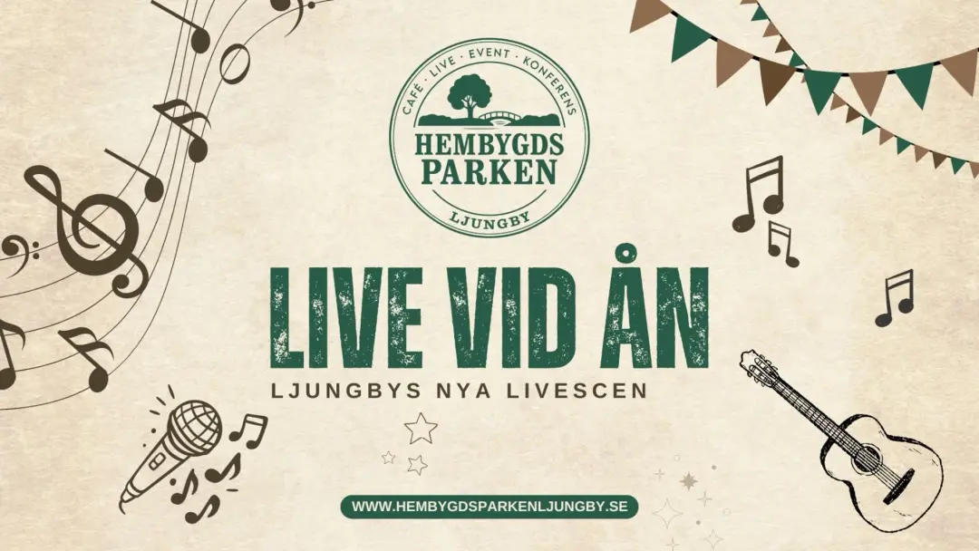 Live vid ån - Hembygdsparken Ljungby