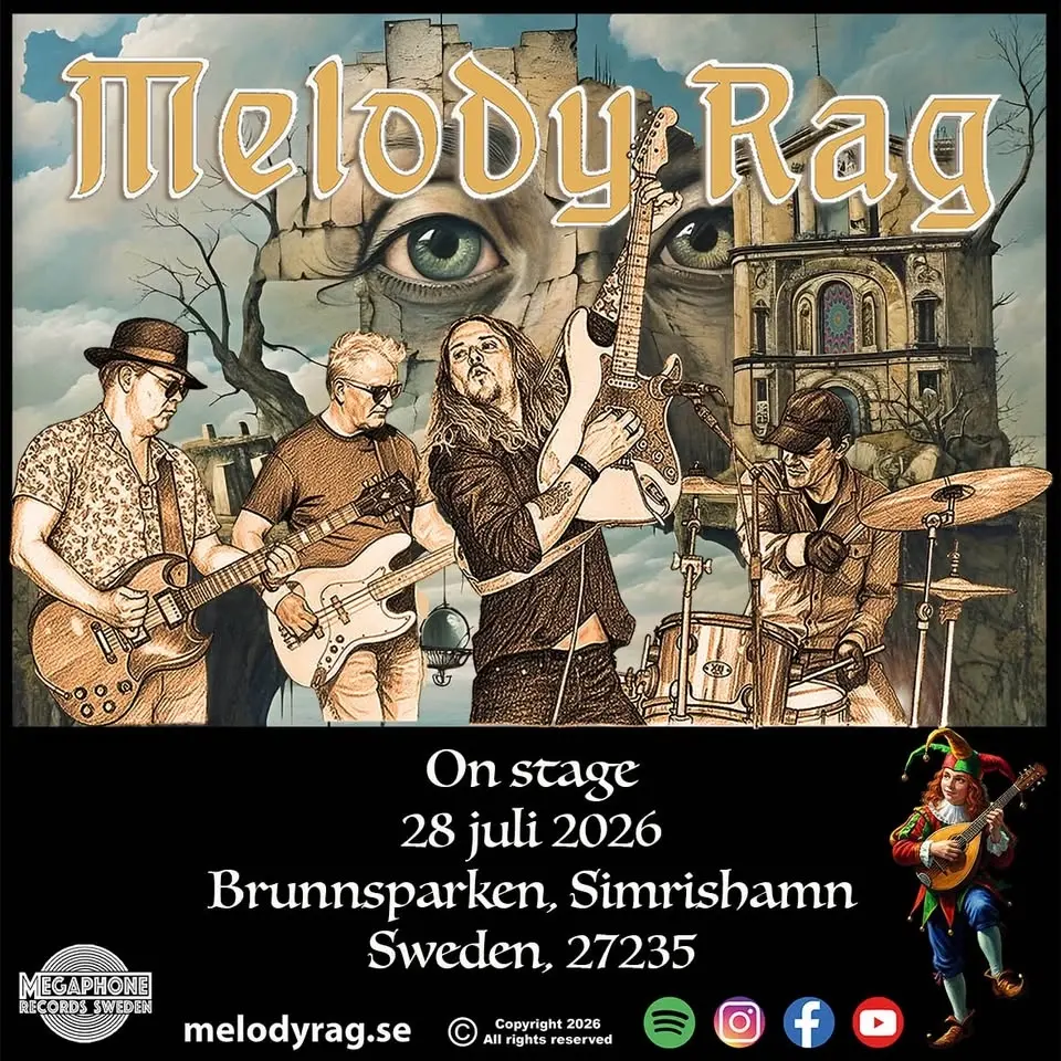 Melody Rag live at Brunnsparken 2026