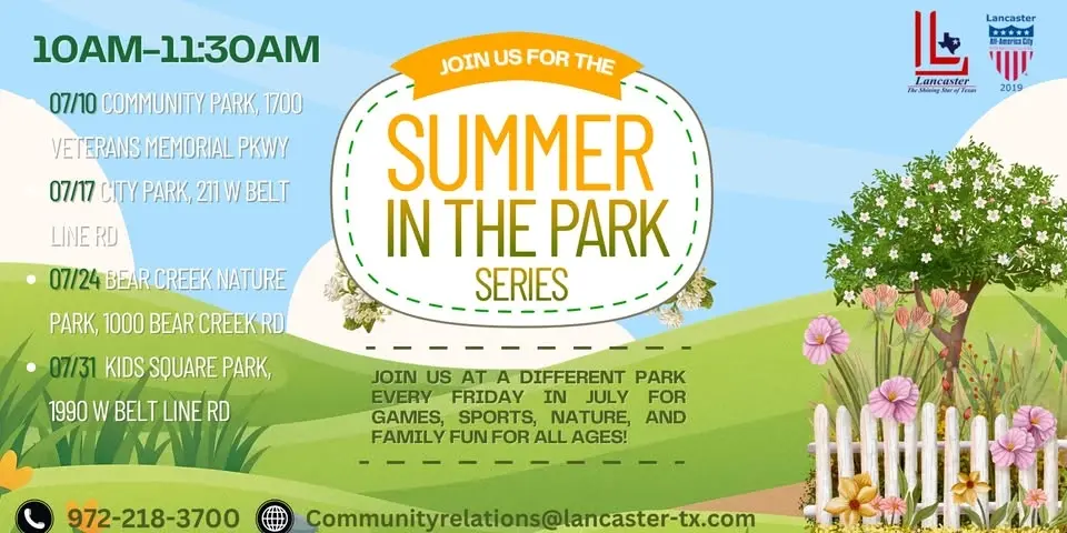 Summer in The Park Series