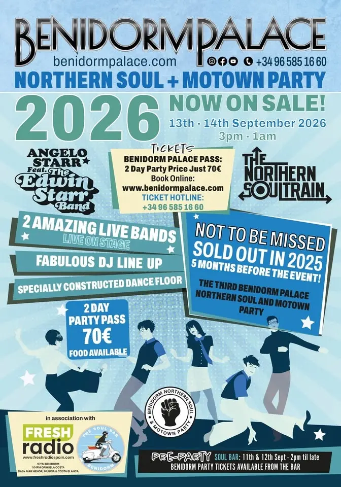Northern Soul + Motown Party 2026