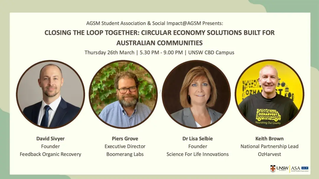 ASA Presents - Closing the Loop Together: Circular Economy Solutions