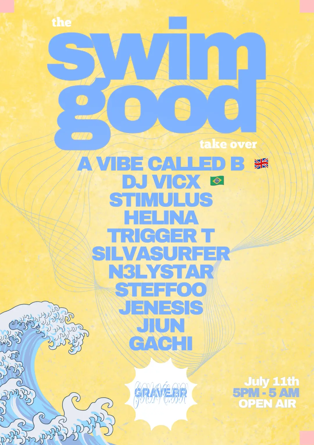 The Swim Good Take Over: day time Open Air + Club Night