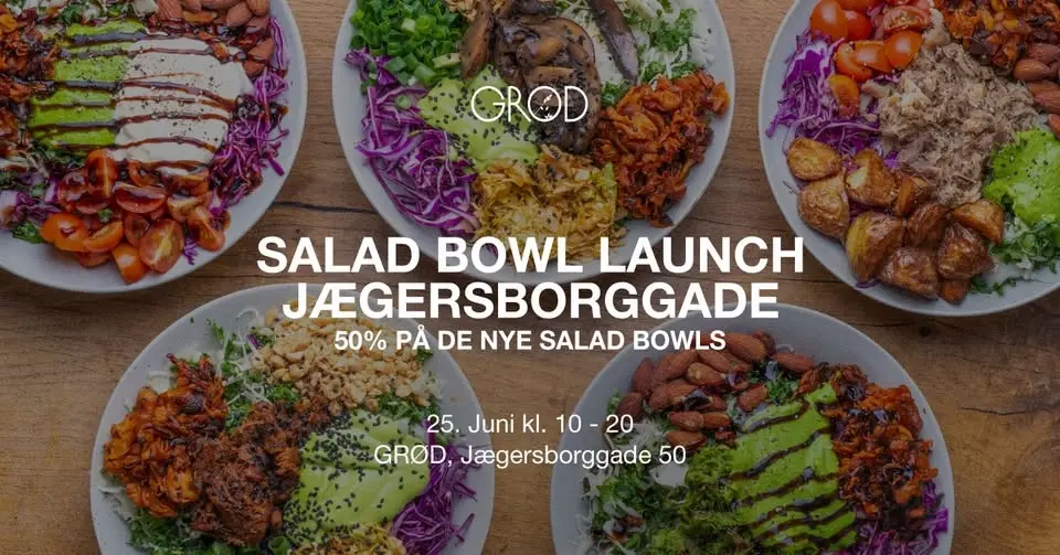 50% PÅ GRØDS NYE SALAD BOWLS
