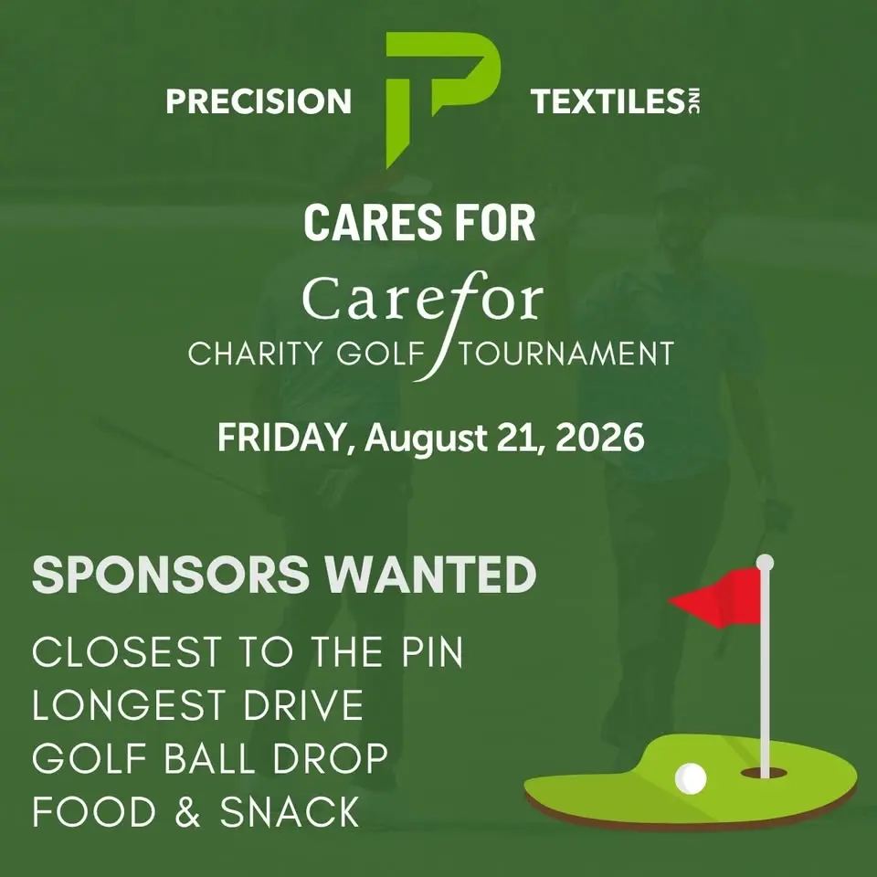 Precision Textiles Cares for Carefor Charity Golf Tournament