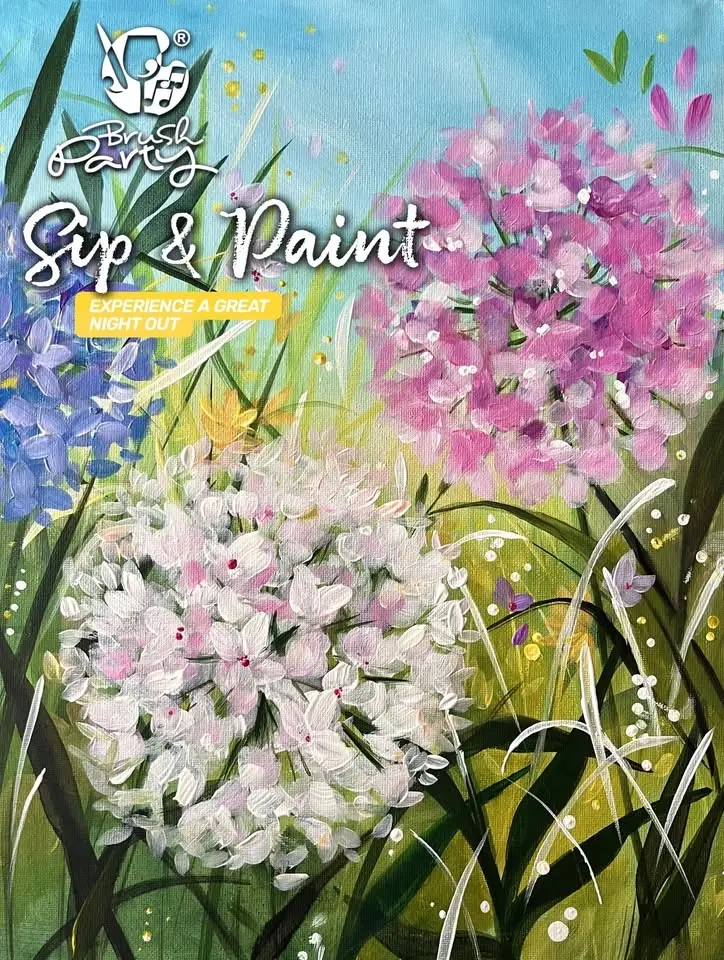 Join Brush Party to paint 'Summer Vibes' in Notting Hill