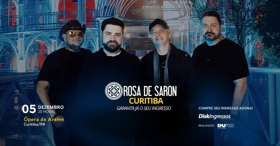 Rosa de Saron em Curitiba PR