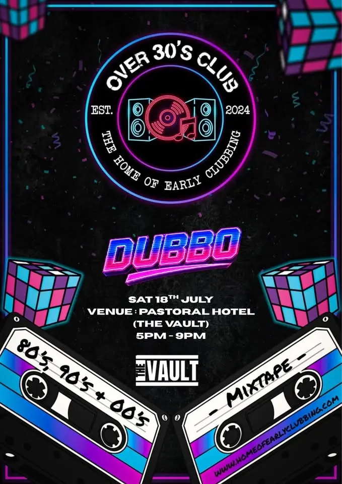 Over 30s Club Presents Daytime Disco - Dubbo 