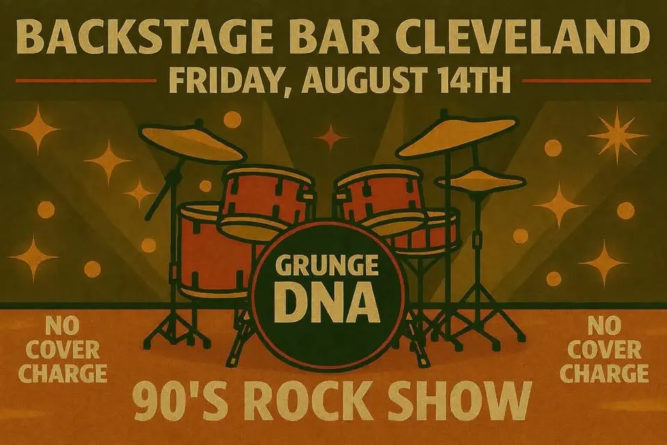 Grunge DNA at the Backstage Bar Cleveland (West Park)
