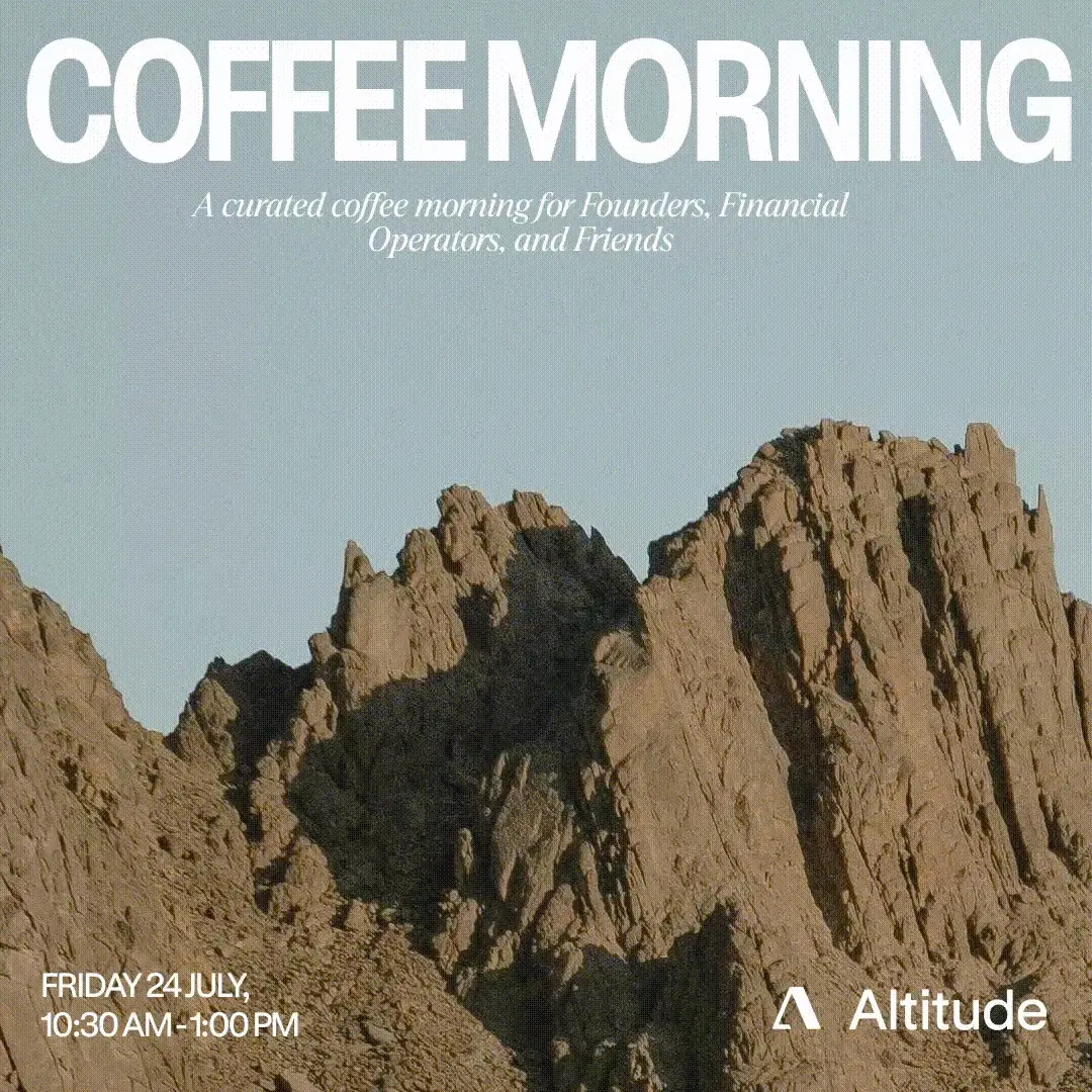 Coffee Morning with Altitude