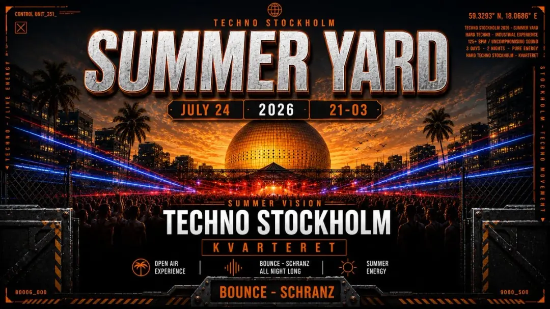SUMMER YARD - TECHNO STOCKHOLM