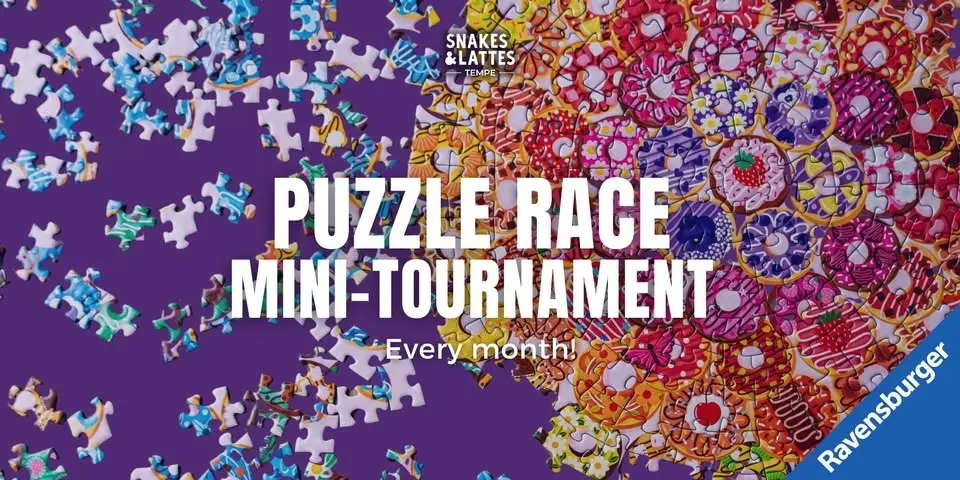 Ravensburger Puzzle Race Mini Tournament - Snakes & Lattes Tempe