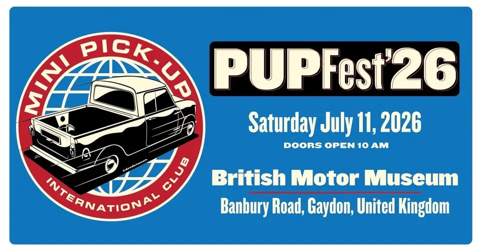 PUPFest 2026 by Mini Pick-up International Club
