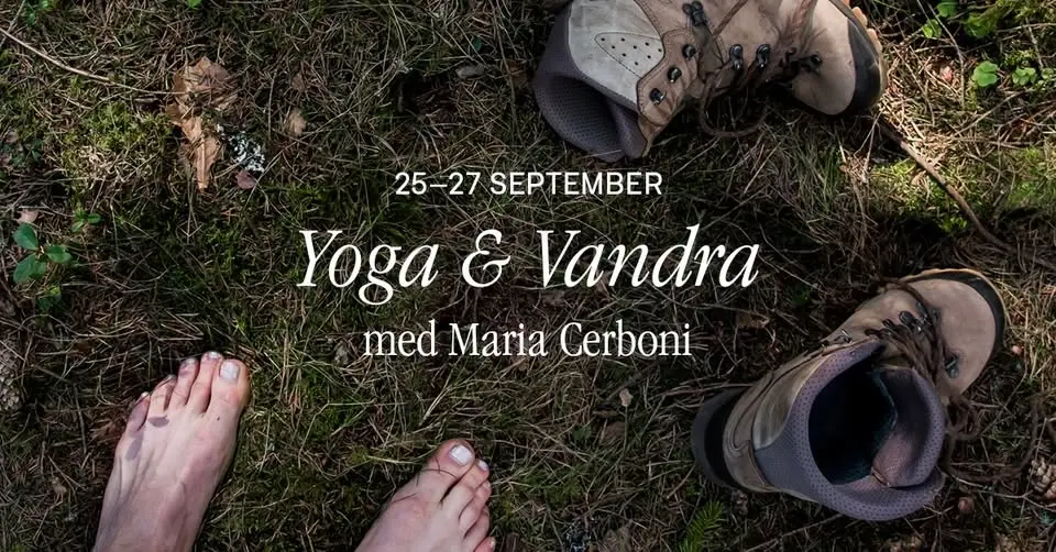 Yoga och vandra med Maria Cerboni