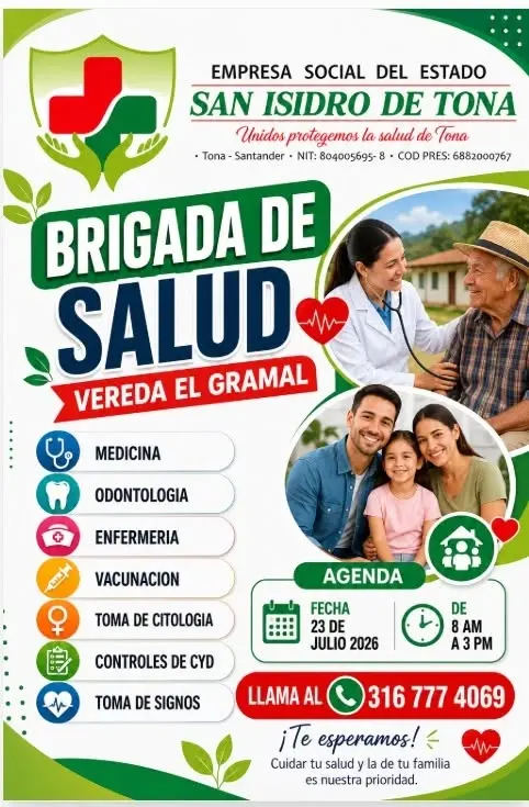 BRIGADA DE SALUD VEREDA EL GRAMAL