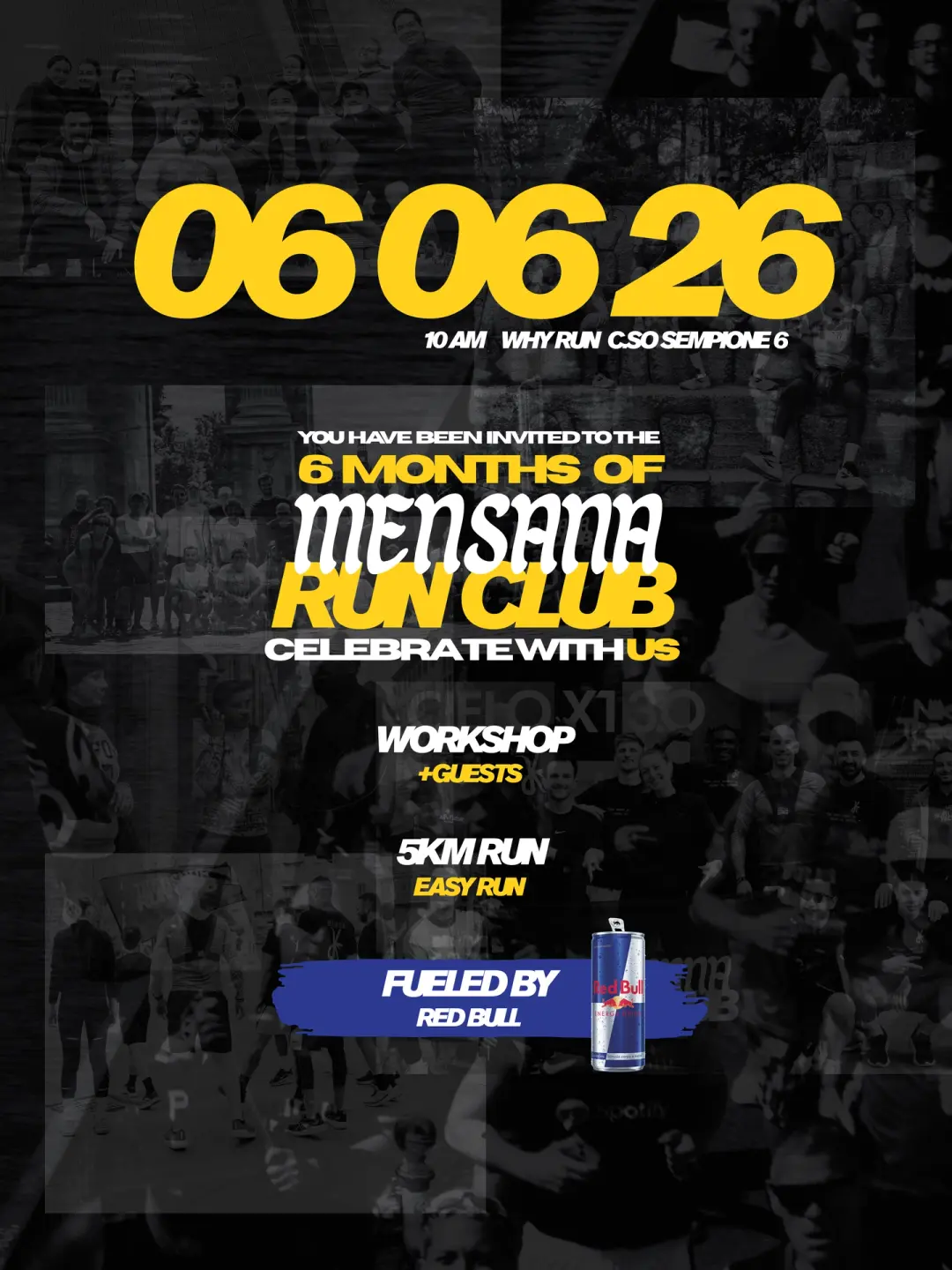 6 Months of Mensana: Run+workshop+community run