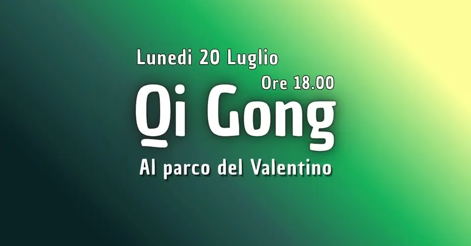 QI GONG - Al parco del Valentino