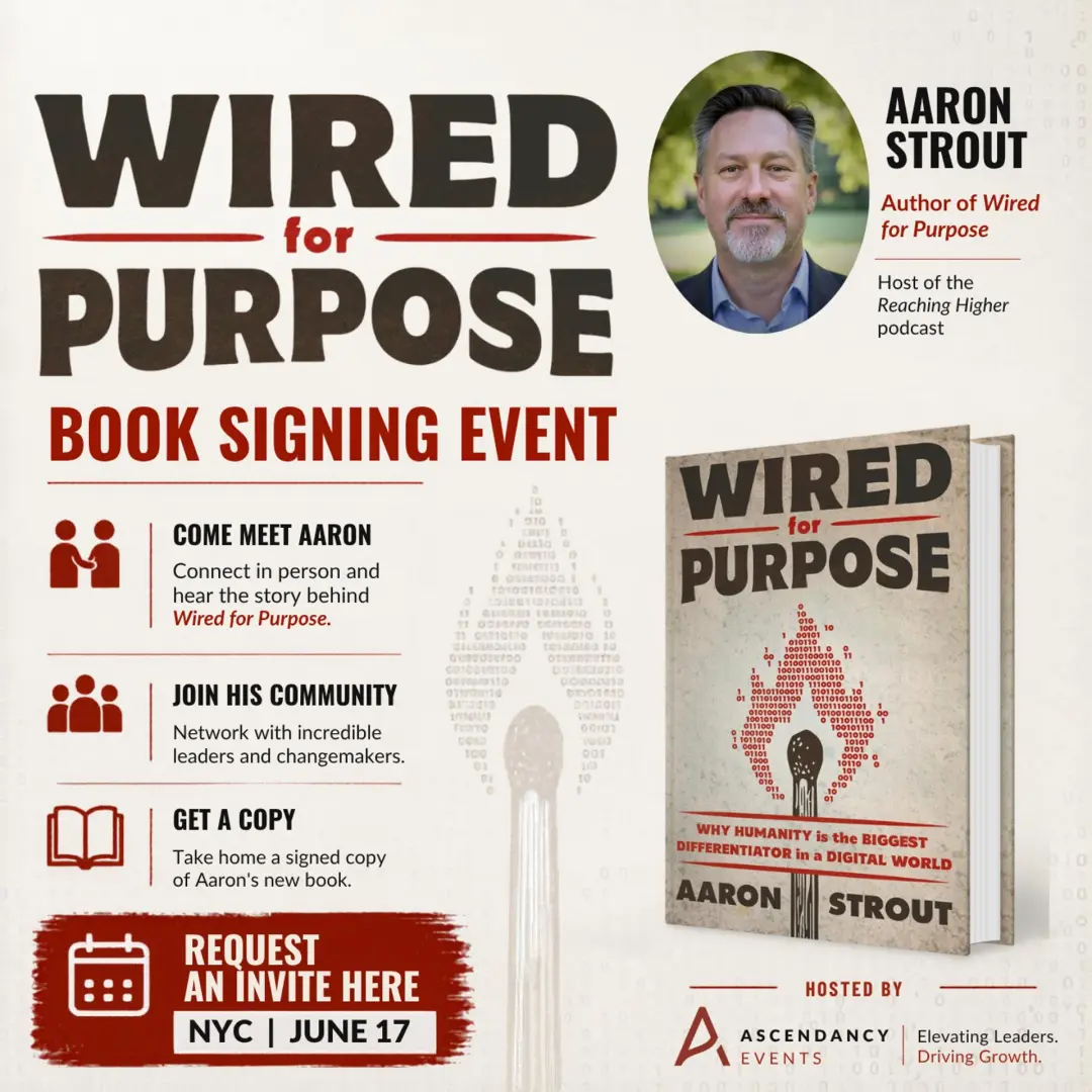 Wired for Purpose: NYC Book Signing & Networking Event