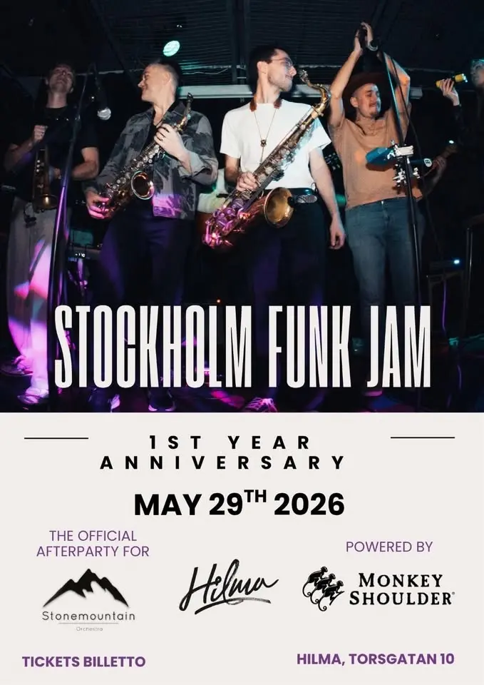 Stockholm Funk Jam 1 Year Anniversary at Hilma