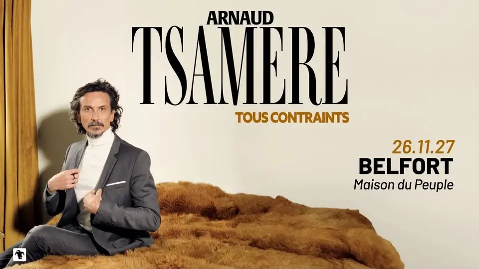 Arnaud Tsamere "Tous contraints" à BELFORT (90)