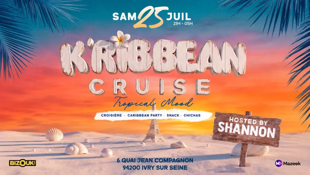 K’Ribbean Cruise | Croisière| Rooftop| Terrasse