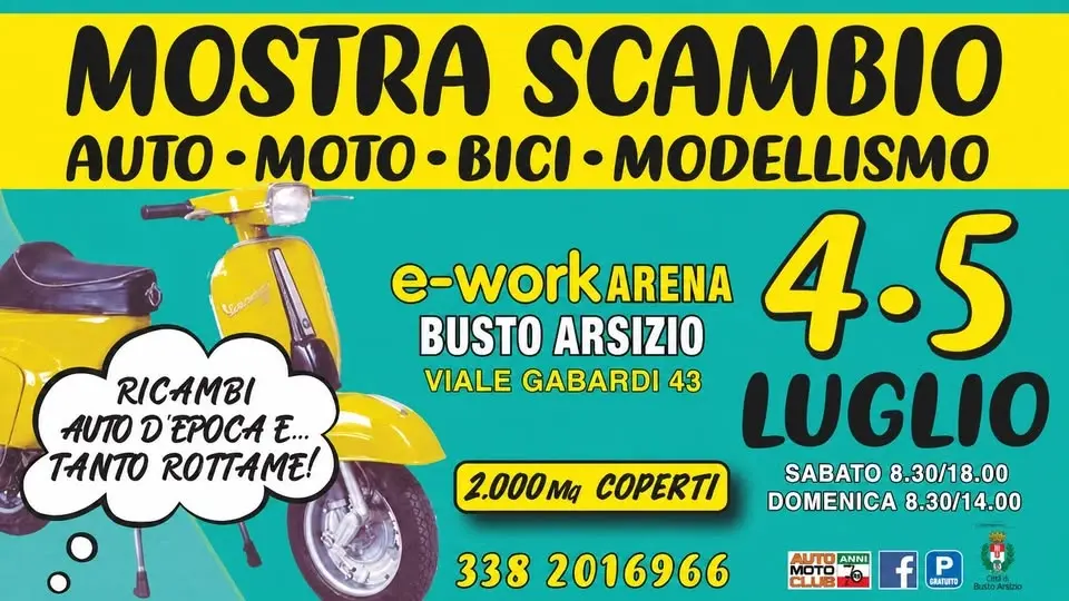 Mostra Scambio Auto & Moto Busto Arsizio Estiva