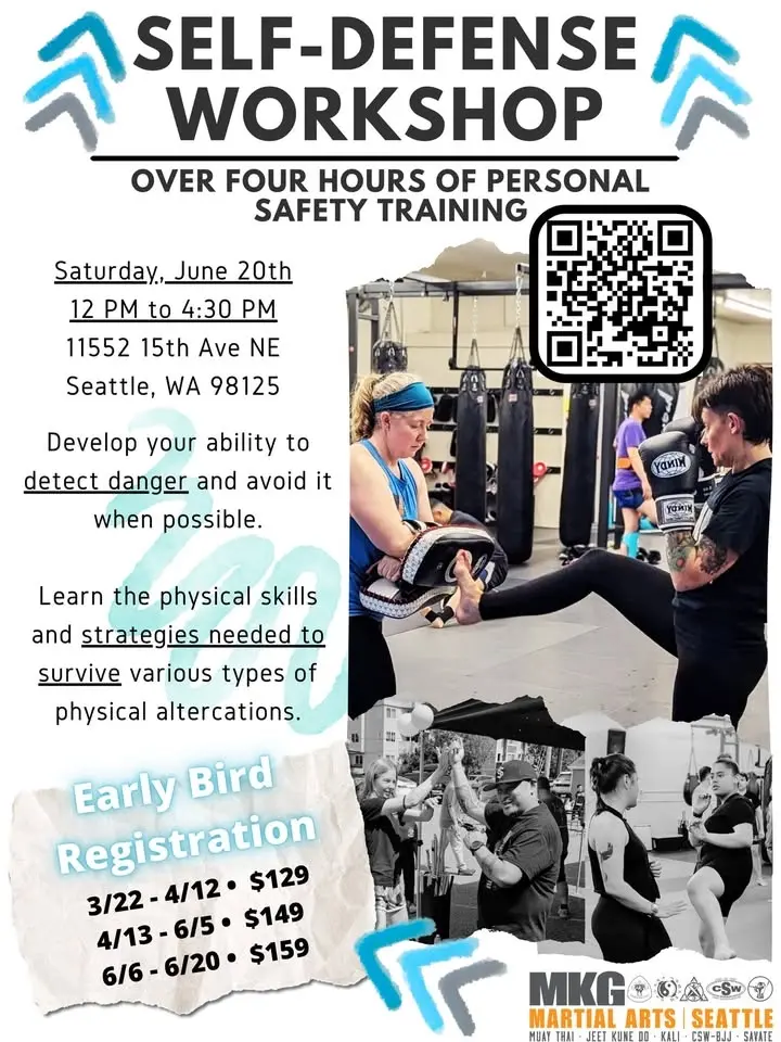 Full Basic Self Defense Workshop - June 20th, 2026