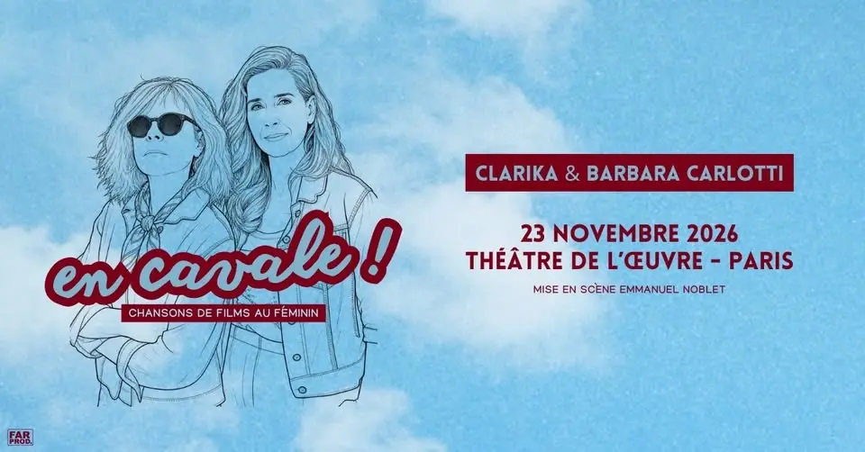 EN CAVALE // 23 NOVEMBRE 2026 // THÉÂTRE DE L'ŒUVRE