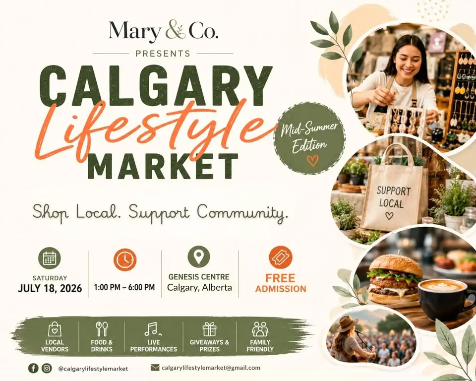 Calgary Lifestyle Market - Mid-Summer Edition.