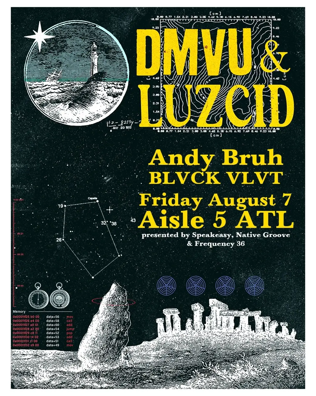 DMVU & LUZCID with Andy Bruh and BLVCK VLVT