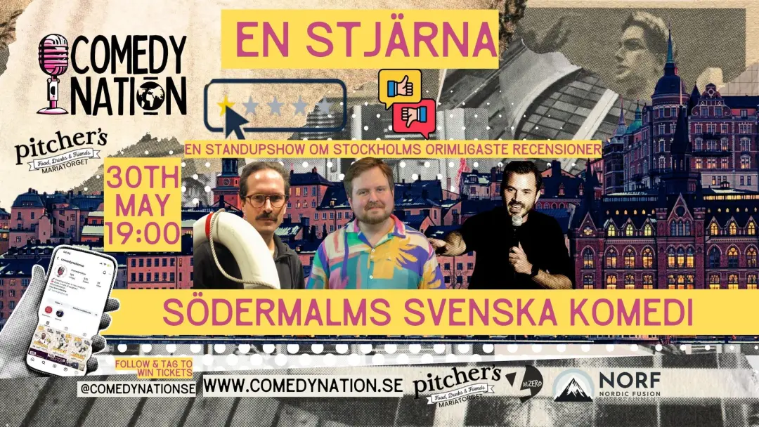 En Stjärna Komedi om orimligaste recensioner