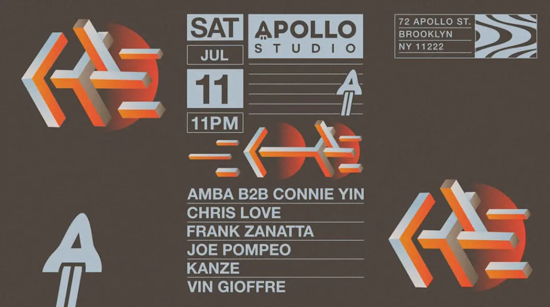 Apollo Studio W/ Amba B2b Connie Yin, Chris Love