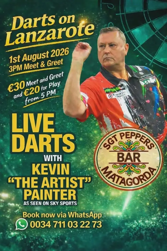 Kevin Painter Darts Exhibition