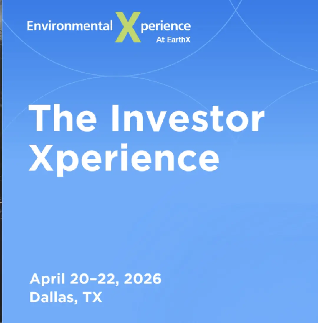The Investor Xperience @ EarthX