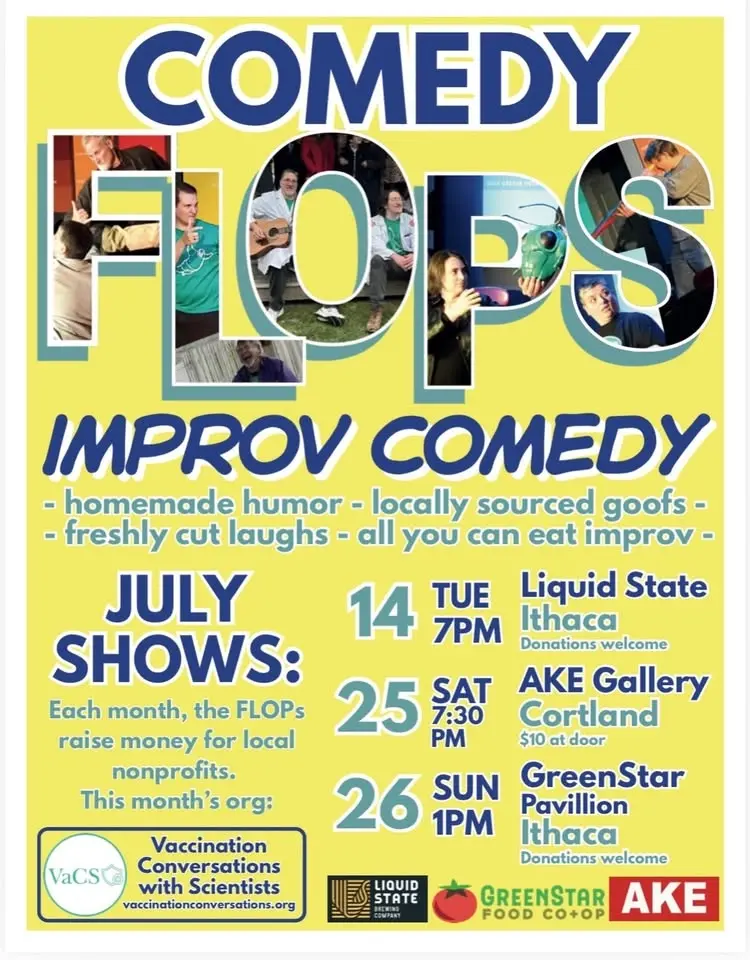 ComedyFLOPs Presents: All You Can Eat Improv - Live at Green Star