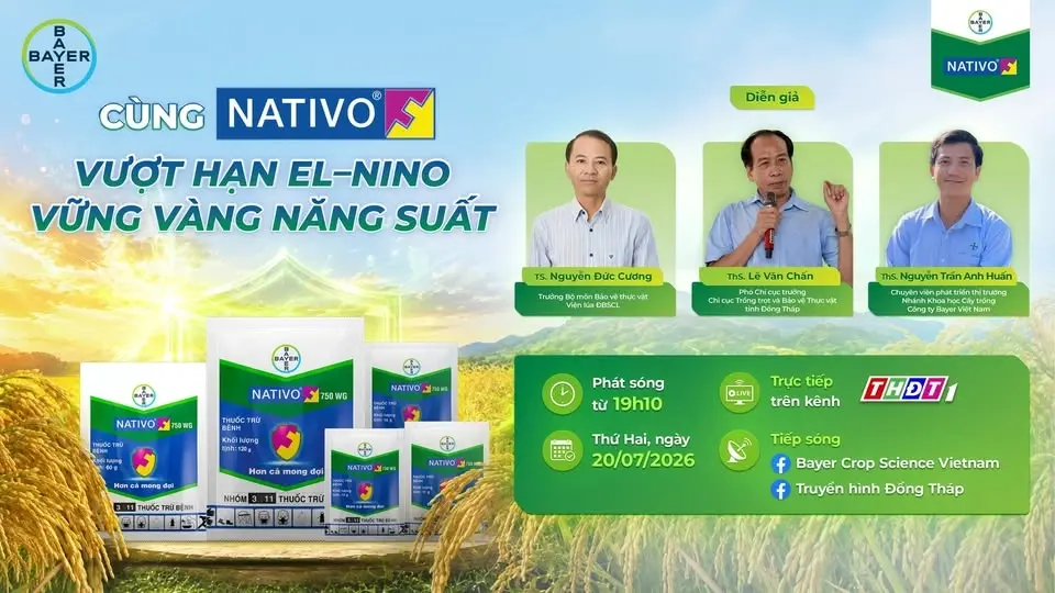 TỌA ĐÀM “VƯỢT HẠN EL-NINO, VỮNG VÀNG NĂNG SUẤT”