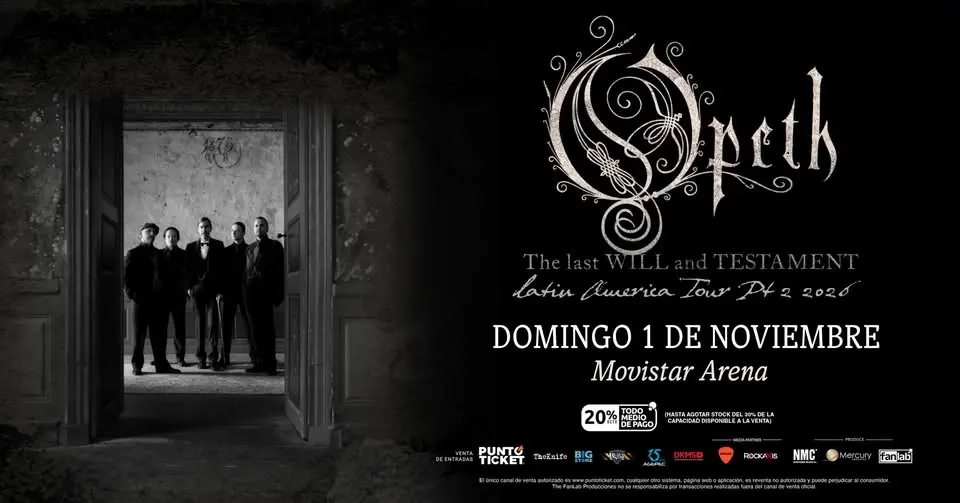 Opeth  - The Last Will and Testament Tour 