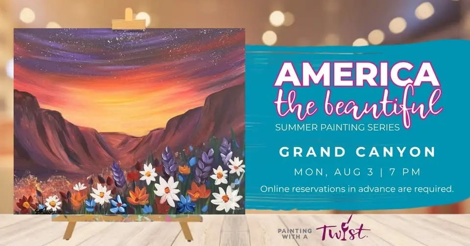 Paint & Sip - America the Beautiful: Grand Canyon