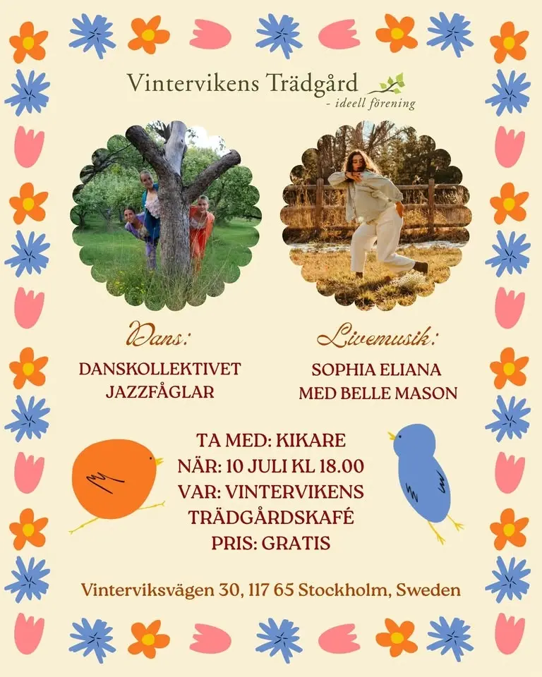 JAZZFÅGLAR X SOPHIA ELIANA X BELLE MASON