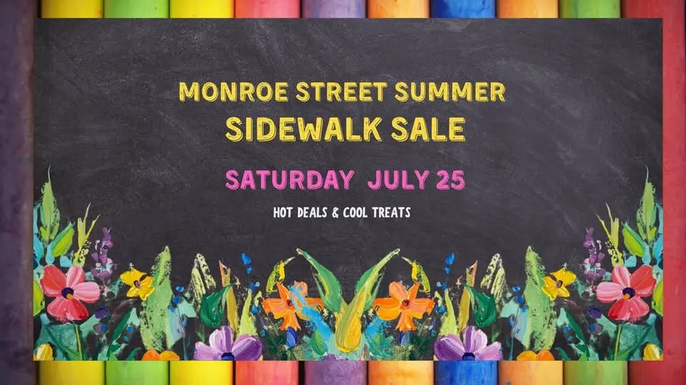 Monroe Street Summer Sidewalk Sale