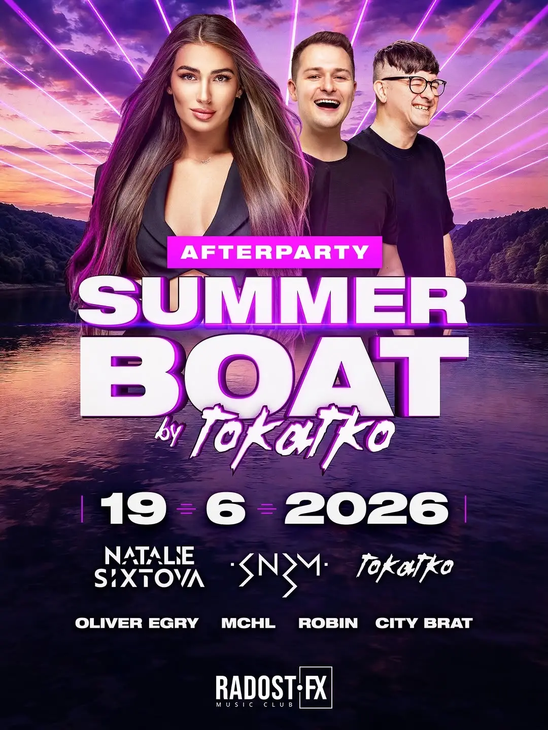 Summer Boat by Tokátko – Afterparty